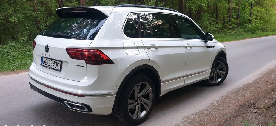 Volkswagen Tiguan cena 179000 przebieg: 63800, rok produkcji 2021 z Łaskarzew małe 529